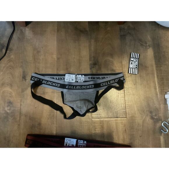 Mens Jockstrap CellBlock-13 "Rascal" Gray XLarge - Picture 3 of 3
